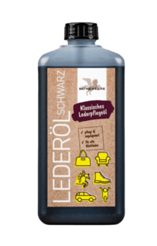 Bense & Eicke læderolie, sort - 500 ml