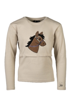 LONGSLEEVE - MIA - BEIGE