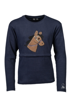 LONGSLEEVE - MIA - MØRKEBLÅ