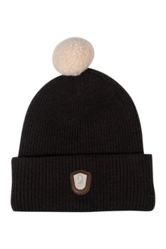 BEANIE - AREZZO - MØRKE BRUN