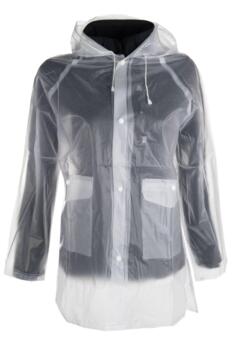 Regnjakke, transparent