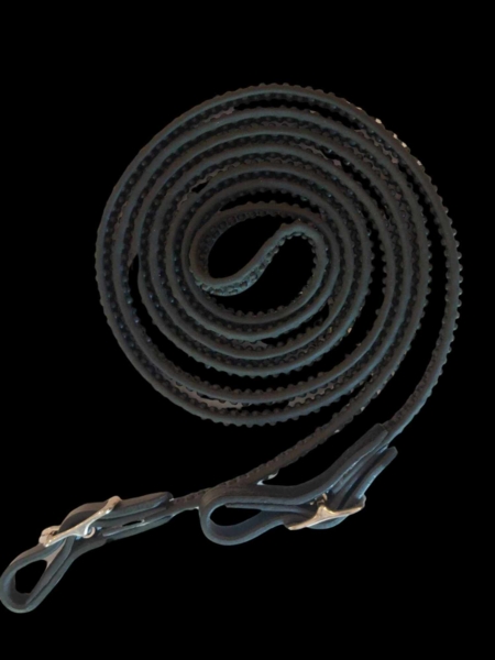 Exclusive rubber reins