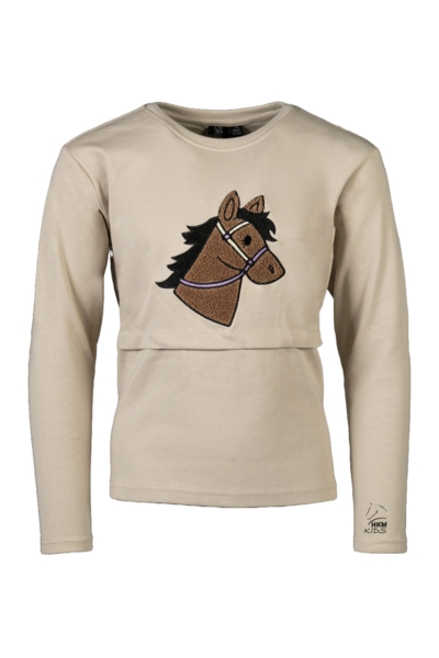 LONGSLEEVE - MIA - BEIGE