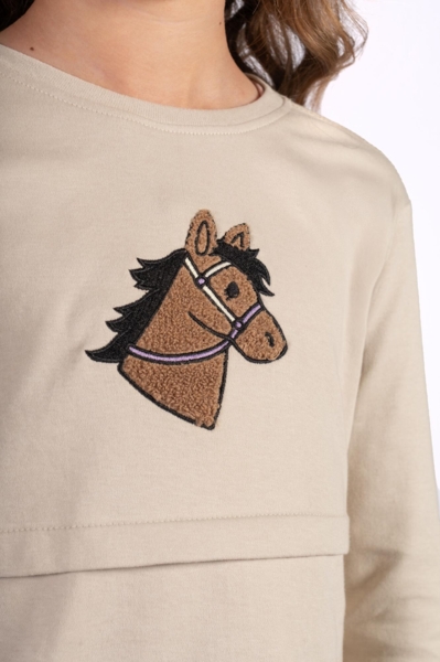 LONGSLEEVE - MIA - BEIGE