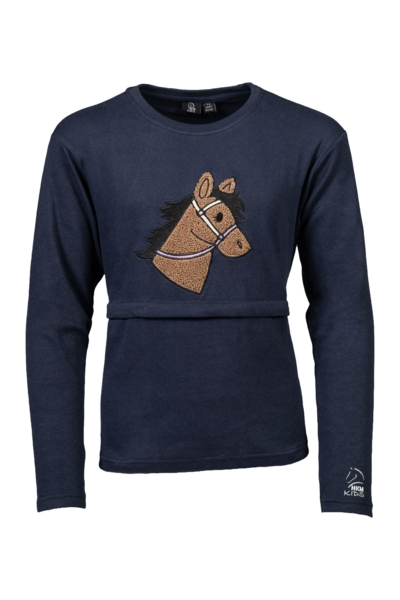 LONGSLEEVE - MIA - MØRKEBLÅ