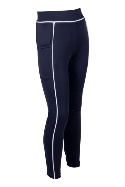 HKM - MAUI RIDEBUKS MED FULD SILIKONE - MØRKEBLÅ