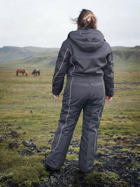 TS ALFA - RIDING COVERALL - BLACK