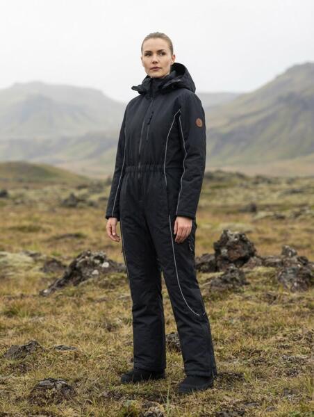 TS ALFA - RIDING COVERALL - BLACK