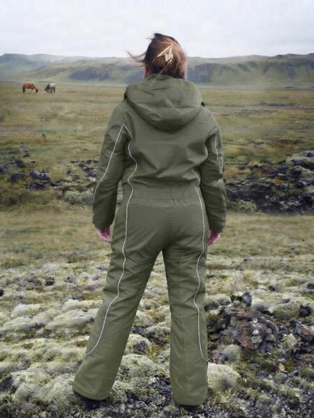 TS ALFA - RIDING COVERALL - GREEN