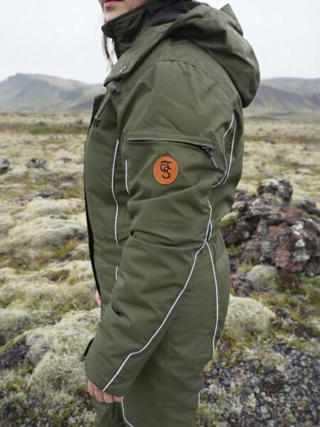TS ALFA - RIDING COVERALL - GREEN