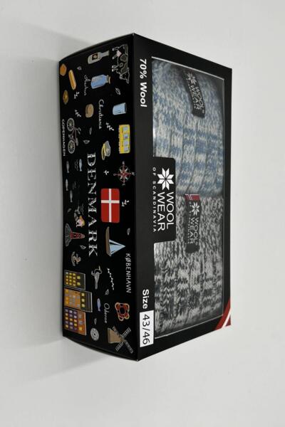 CHARM 44G GiftBox uldsokker 2-pak af 70% uld - HERRE