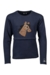LONGSLEEVE - MIA - MØRKEBLÅ