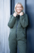 KPH - ISABELLA lll - JUMPSUIT - W - Antrasit grå