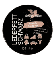 Bense & Eicke læderfedt, sort - 100 ml